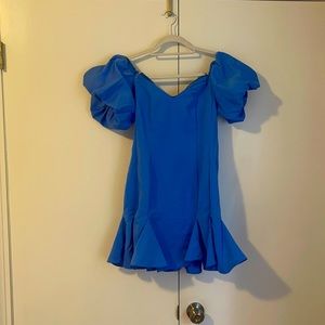 ASOS blue cocktail dress